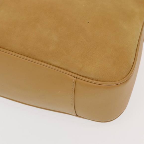 GUCCI Bamboo Hand Bag Leather 2way Beige Gold 001 14 1577 Auth bs19044 - Picture 16 of 16